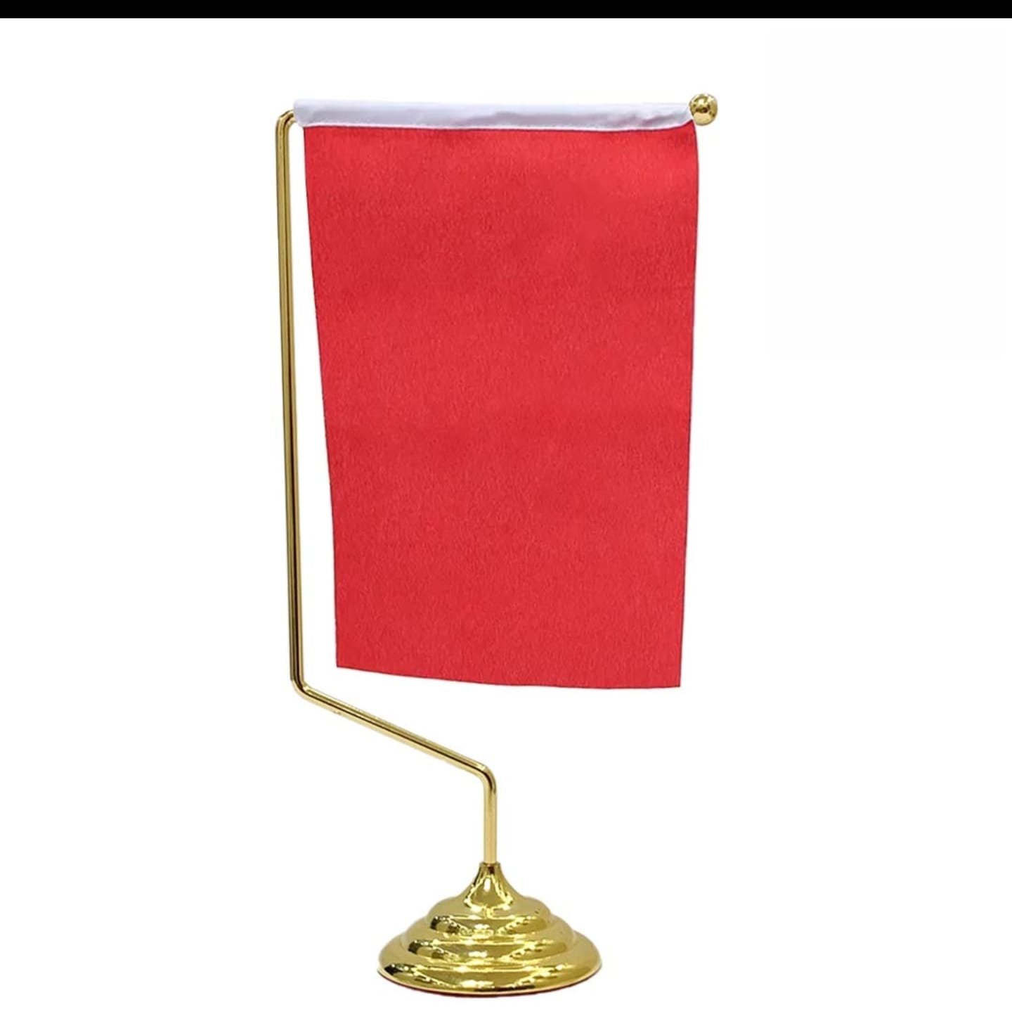 صاري علم مكتب حرف Z ذهبي